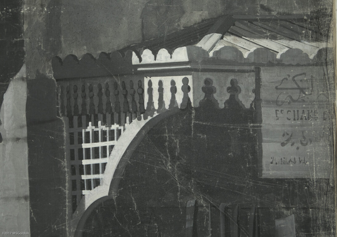 'Cairo Market' backdrop from Cairo, detail shot