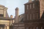 'Paris City View' backdrop from Rich, Young, and Pretty, detail shot