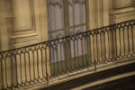 'Paris City View' backdrop from Rich, Young, and Pretty, detail shot