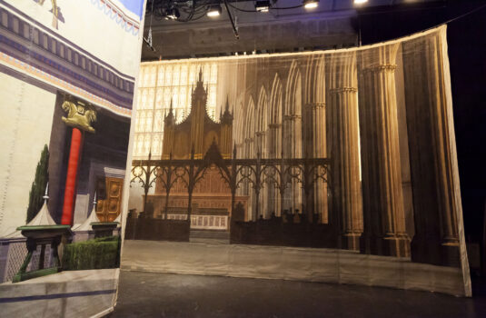 Photo from Behind the Scenes: The Art of the Hollywood Backdrop