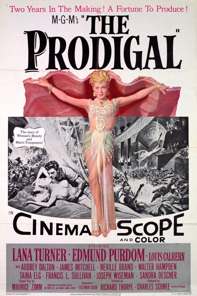 The Prodigal (1955), Metro-Goldwyn-Mayer