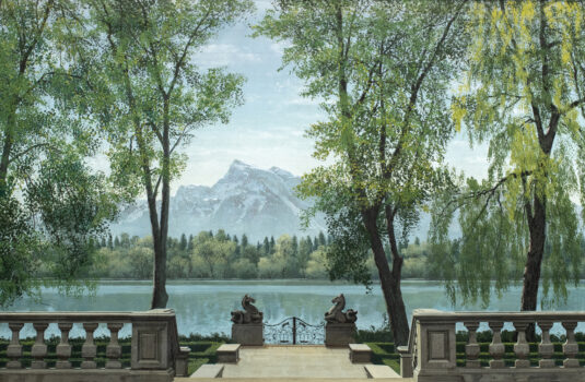 Backdrop from The Sound of Music