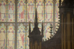 'Cathedral' backdrop from The Student Prince, detail shot