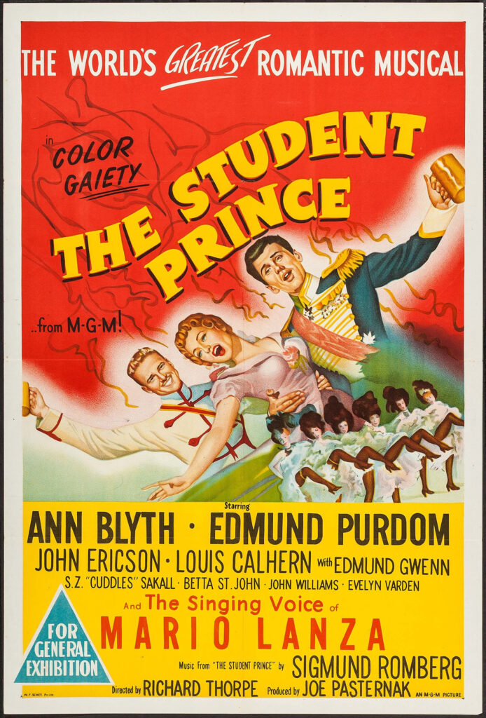 The Student Prince (1954) - Metro-Goldwyn-Mayer
