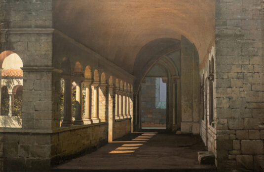 Backdrop from Unattributed: Stone Cloister