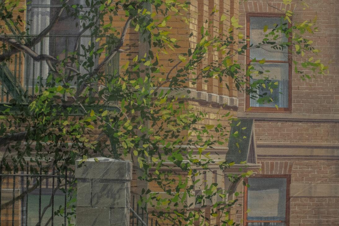 'New York City Street' backdrop from Unattributed, detail shot