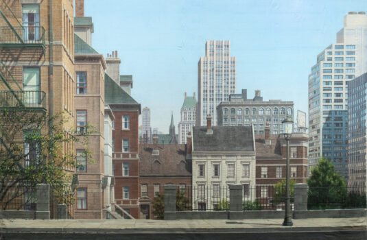 Backdrop from Unattributed: New York City Street