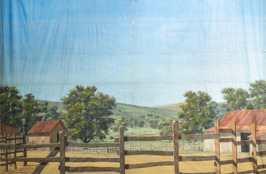 Backdrop from Unattributed: Western Fence