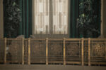 'Hotel Interior' backdrop from Week-End at the Waldorf, detail shot
