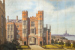 'Hampton Court' backdrop from Young Bess