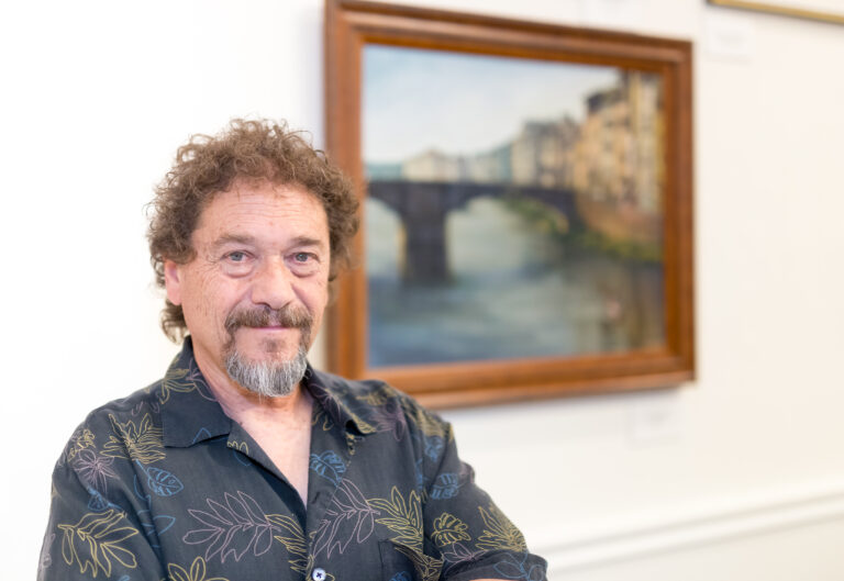 Michael Denering, exhibiting at the ADG Gallery 800 in 2017