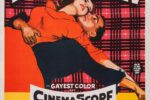 Original theatrical poster for Brigadoon (1954) featuring Gene Kelly and Cyd Charisse